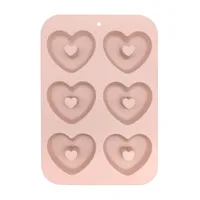 Cute Heart Shape Silica Gel Bakeware 1 Piece sku image 5