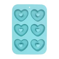 Cute Heart Shape Silica Gel Bakeware 1 Piece sku image 6