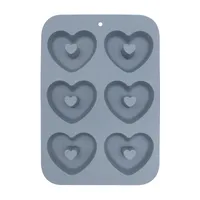 Cute Heart Shape Silica Gel Bakeware 1 Piece sku image 7