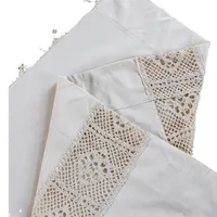 Casual Splicing Checkered Polyester Cotton Fabric Curtains main image 5