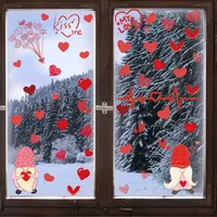 Cute Cartoon Letter Heart Shape PVC Wall Sticker Wall Art main image 1