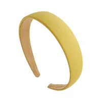 Women's Retro Simple Style Solid Color Flower Hair Band main image 5