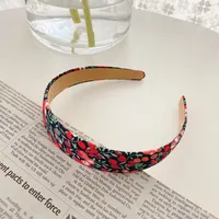 Women's Retro Simple Style Solid Color Flower Hair Band sku image 1