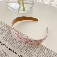 Women's Retro Simple Style Solid Color Flower Hair Band sku image 2