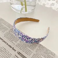 Women's Retro Simple Style Solid Color Flower Hair Band sku image 5