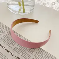 Women's Retro Simple Style Solid Color Flower Hair Band sku image 12