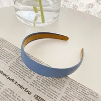 Women's Retro Simple Style Solid Color Flower Hair Band sku image 15