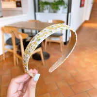 Women's Retro Simple Style Solid Color Flower Hair Band sku image 16