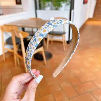 Women's Retro Simple Style Solid Color Flower Hair Band sku image 17
