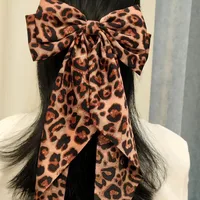 Women's Sweet Streetwear Bow Knot Leopard Hair Clip sku image 4