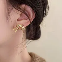 1 Pair Simple Style Heart Shape 304 Stainless Steel 18K Gold Plated Ear Studs main image 8