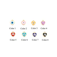 Classic Style Cross Heart Shape Eye 201 Stainless Steel Copper Inlay Zircon Women's Pendant Necklace main image 5