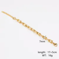 Simple Style Classic Style Geometric Solid Color 304 Stainless Steel Women's Bracelets main image 4