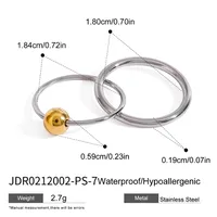 Basic Vacation Commute Geometric 316 Stainless Steel  Women's Rings sku image 1