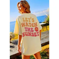 Women's T-shirt Short Sleeve T-Shirts Casual Letter main image 3