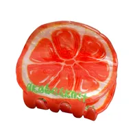 Women's Cute Strawberry Arylic Printing Hair Claws main image 4