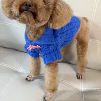 Simple Style Deer Plush Solid Color Pet Clothing main image 1