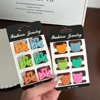 Women's Cartoon Style Solid Color Resin Hair Claws main image 4