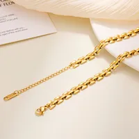 Basic Simple Style Geometric 316L Stainless Steel  Plating Women's Bracelets sku image 34