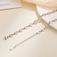 Basic Simple Style Geometric 316L Stainless Steel  Plating Women's Bracelets sku image 11