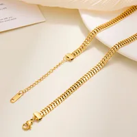 Basic Simple Style Geometric 316L Stainless Steel  Plating Women's Bracelets sku image 29