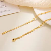 Basic Simple Style Geometric 316L Stainless Steel  Plating Women's Bracelets sku image 18