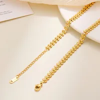 Basic Simple Style Geometric 316L Stainless Steel  Plating Women's Bracelets sku image 25