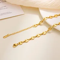 Basic Simple Style Geometric 316L Stainless Steel  Plating Women's Bracelets sku image 28