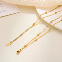Basic Simple Style Geometric 316L Stainless Steel  Plating Women's Bracelets sku image 20