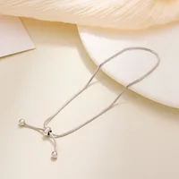 Basic Simple Style Geometric 316L Stainless Steel  Plating Women's Bracelets sku image 12