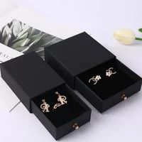 Business Solid Color Cardboard Jewelry Boxes main image 2