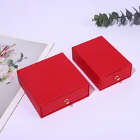 Business Solid Color Cardboard Jewelry Boxes sku image 5