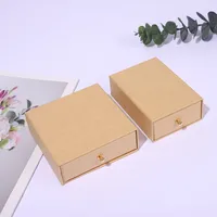 Business Solid Color Cardboard Jewelry Boxes sku image 16