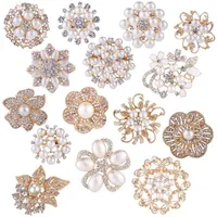 Elegant Glam Heart Shape Flower Bow Knot Alloy Plating Artificial Pearls Women's Brooches main image 2