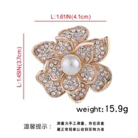 Elegant Glam Heart Shape Flower Bow Knot Alloy Plating Artificial Pearls Women's Brooches sku image 45