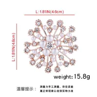 Elegant Glam Heart Shape Flower Bow Knot Alloy Plating Artificial Pearls Women's Brooches sku image 22