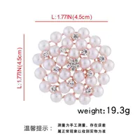 Elegant Glam Heart Shape Flower Bow Knot Alloy Plating Artificial Pearls Women's Brooches sku image 37