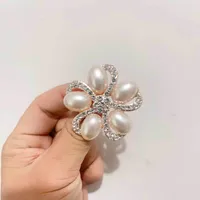 Elegant Glam Heart Shape Flower Bow Knot Alloy Plating Artificial Pearls Women's Brooches sku image 47