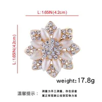 Elegant Glam Heart Shape Flower Bow Knot Alloy Plating Artificial Pearls Women's Brooches sku image 43