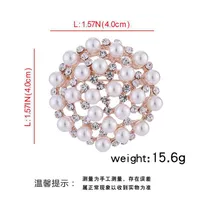 Elegant Glam Heart Shape Flower Bow Knot Alloy Plating Artificial Pearls Women's Brooches sku image 30