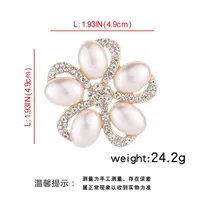 Elegant Glam Heart Shape Flower Bow Knot Alloy Plating Artificial Pearls Women's Brooches sku image 46