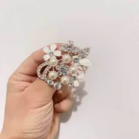 Elegant Glam Heart Shape Flower Bow Knot Alloy Plating Artificial Pearls Women's Brooches sku image 49