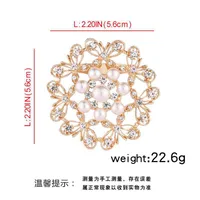 Elegant Glam Heart Shape Flower Bow Knot Alloy Plating Artificial Pearls Women's Brooches sku image 33