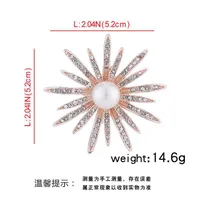Elegant Glam Heart Shape Flower Bow Knot Alloy Plating Artificial Pearls Women's Brooches sku image 40