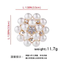 Elegant Glam Heart Shape Flower Bow Knot Alloy Plating Artificial Pearls Women's Brooches sku image 20