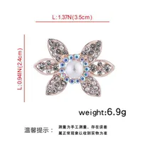 Elegant Glam Heart Shape Flower Bow Knot Alloy Plating Artificial Pearls Women's Brooches sku image 10