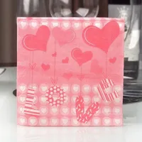 20 Sheets Per Pack Heart Shape Rose Wedding Virgin Wood Pulp Romantic sku image 10