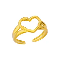 Simple Style Geometric 304 Stainless Steel Plating Unisex Open Rings sku image 6