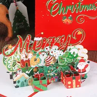 1 Piece Letter Holiday Festival Christmas Paper Card Simple Style main image 3