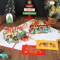 1 Piece Letter Holiday Festival Christmas Paper Card Simple Style main image 5
